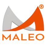 maleo drones logo red